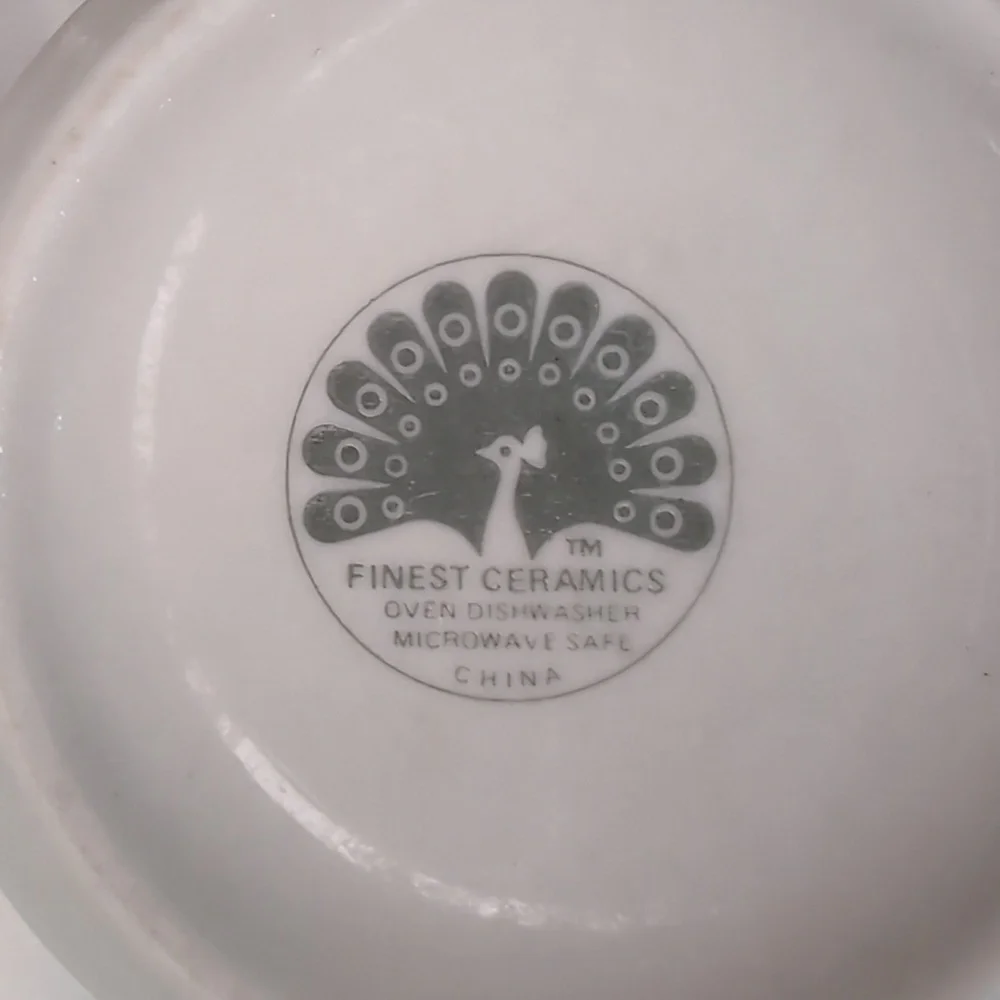 Vintage Finest Ceramics Floral mug set - Picture 4 of 8